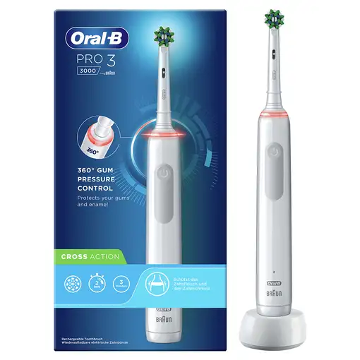Oral-B PRO 80332091 cepillo eléctrico para dientes Adulto Gris, Blanco