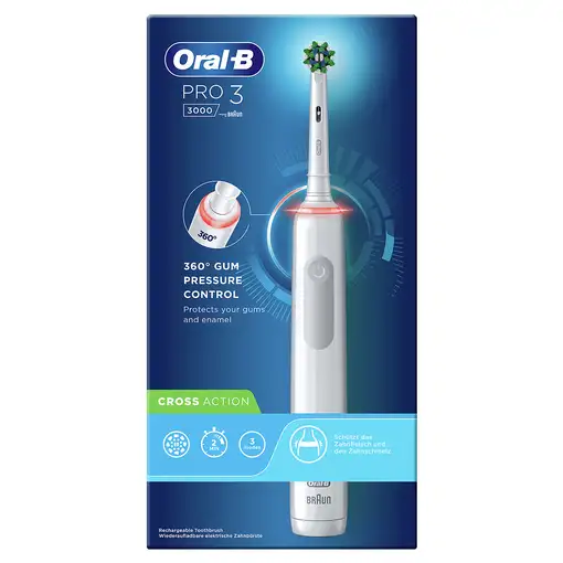 Oral-B PRO 80332091 cepillo eléctrico para dientes Adulto Gris, Blanco