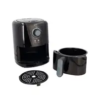 JATA JEFR1221 freidora Sencillo 1,5 L 1000 W Freidora de aire caliente Negro