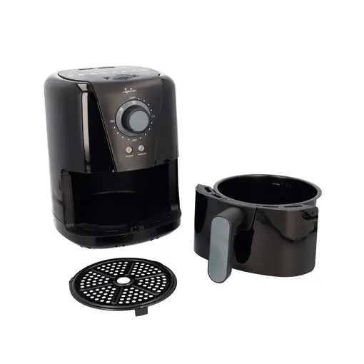 JATA JEFR1221 freidora Sencillo 1,5 L 1000 W Freidora de aire caliente Negro