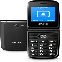 SPC Titan – Teléfono móvil para mayores con teclas XL, 100dB, configuración remota