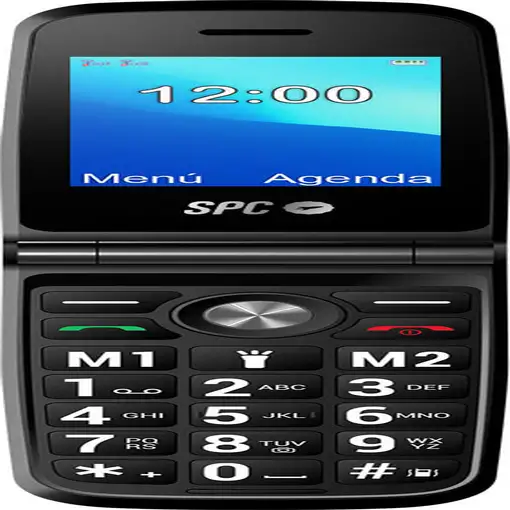 SPC Titan – Teléfono móvil para mayores con teclas XL, 100dB, configuración remota