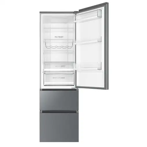 Haier 3D 60 Serie 3 A3FE837CGJ Independiente 371 L D Plata, Titanio