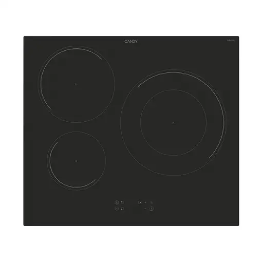 Candy CI633C/E1 Negro Integrado 59 cm Con placa de inducción 3 zona(s)