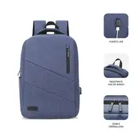 Mochila Para Portátil City 15.6\  Azul