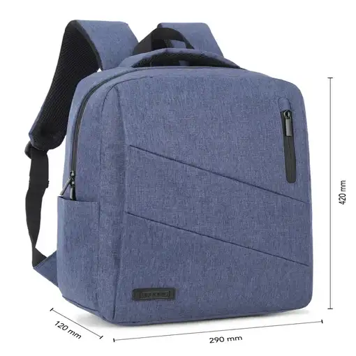 Mochila Para Portátil City 15.6\  Azul
