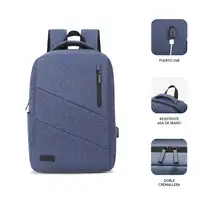 Mochila Para Portátil City 15.6\  Azul