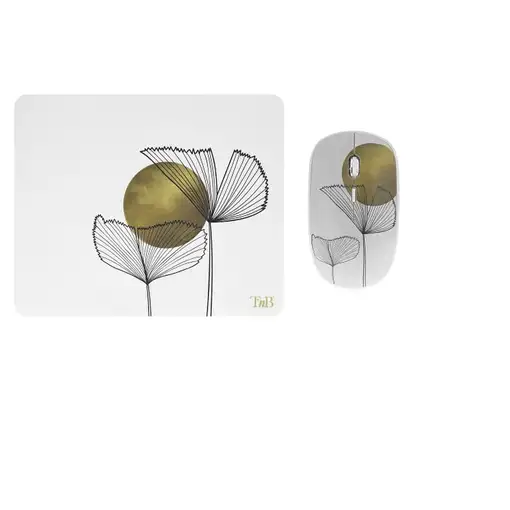 T'nB BUMWXMOON ratón Ambidextro Bluetooth 1600 DPI
