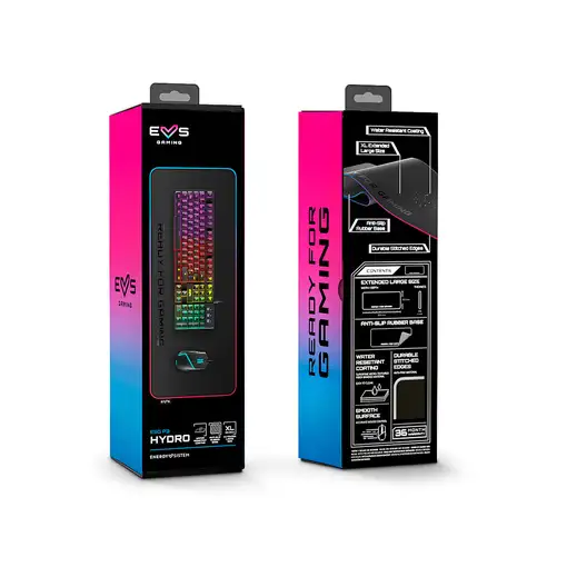 Energy Sistem ESG P3 Hydro Alfombrilla de ratón para juegos Negro