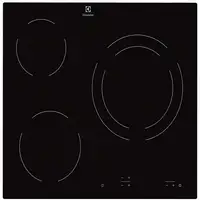 Electrolux EHF6231IOK hobs Negro Integrado 3 zona(s) Electrolux EHF6231IOK hobs Negro Integrado 3 zona(s)