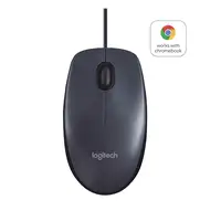 Logitech B100 ratón Oficina Ambidextro USB tipo A Óptico 800 DPI
