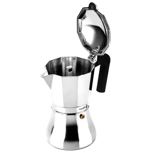 Cafetera Italiana Inducción 9 Tazas Café, Aluminio,  81CFFGACU09 FAGOR