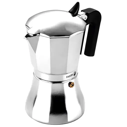 Cafetera Italiana Inducción 9 Tazas Café, Aluminio,  81CFFGACU09 FAGOR