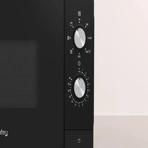 Balay 3WG3112X2 microondas Negro Microondas con grill Encimera 20 L 800 W