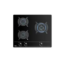 Teka GBC 63010 Negro Integrado 60 cm Encimera de gas 3 zona(s)