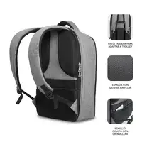 Mochila Antirrobo Secure V2 Con Air Padding Para Portátil Hasta 16\