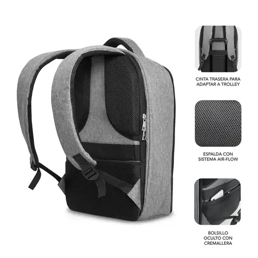 Mochila Antirrobo Secure V2 Con Air Padding Para Portátil Hasta 16\