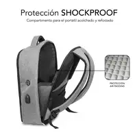 Mochila Antirrobo Secure V2 Con Air Padding Para Portátil Hasta 16\