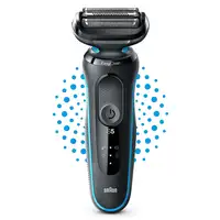 Braun Series 5 51-M1000s Máquina de afeitar de láminas Negro, Azul