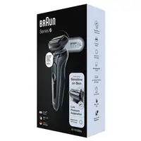 Braun Series 6 61-N1000s Máquina de afeitar de láminas Negro, Gris
