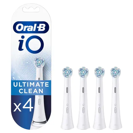 Oral-B iO Ultimate Clean 80335623 cepillo de cabello 4 pieza(s) Blanco