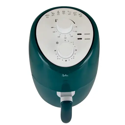 Freidora de aire JATA JEFR5392  2 litros. Temperatura hasta 200°. Con temporizador