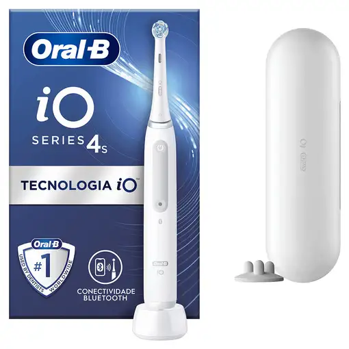 Oral-B iO 4S Adulto Cepillo dental vibratorio Blanco
