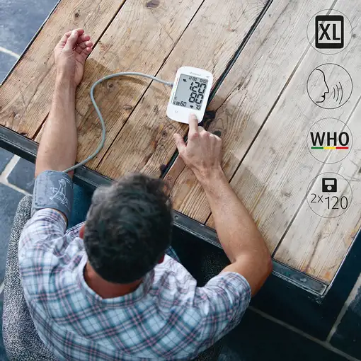 Medisana 51179 tensiómetro Antebrazo Automático 2 usuario(s)