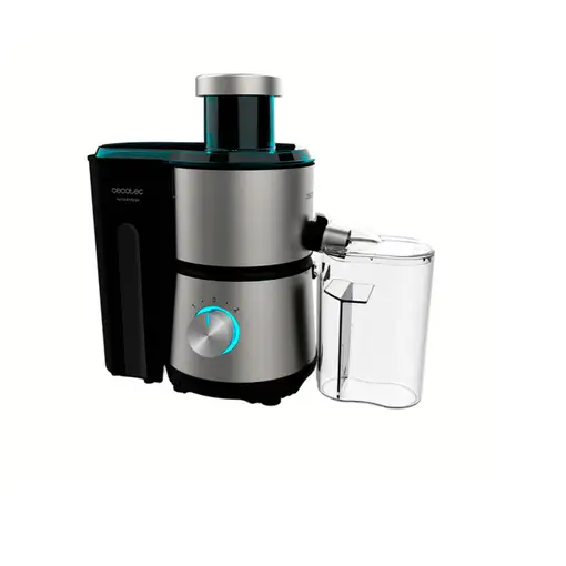 Cecotec 04153 exprimidor Licuadora centrífuga 400 W Negro, Acero inoxidable Cecotec 04153 exprimidor Licuadora centrífuga 400 W Negro, Acero inoxidable