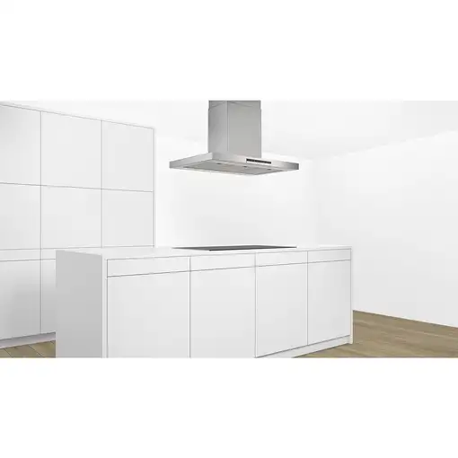 Bosch Serie 4 DIB97IM50 campana Isla Acero inoxidable 754 m³/h
