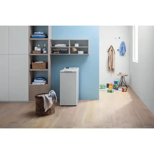 Lavadora carga superior 7 kg Blanco 859991618970 INDESIT