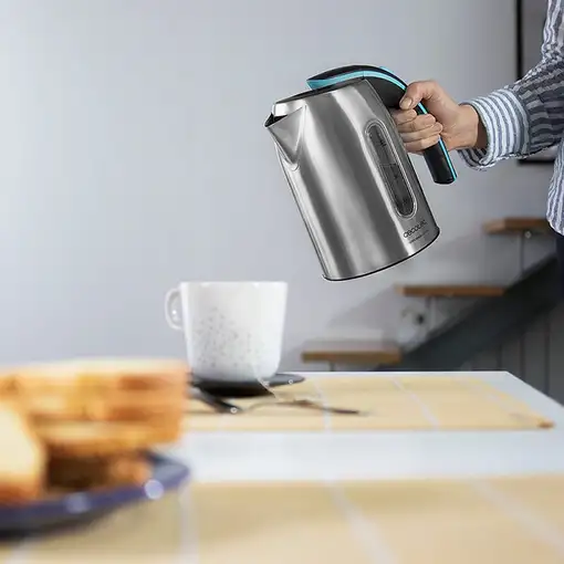Cecotec ThermoSense 270 Steel tetera eléctrica 1,7 L 2200 W Acero inoxidable