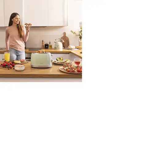 Cecotec Vintage 800 6 2 rebanada(s) 850 W Verde