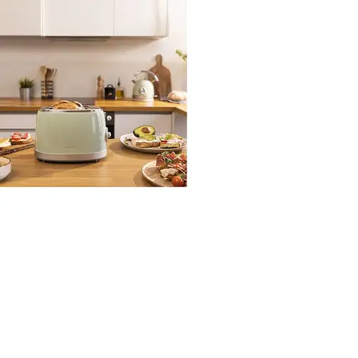 Cecotec Vintage 800 6 2 rebanada(s) 850 W Verde