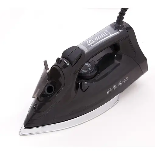 JATA PL622C plancha Plancha vapor-seco Suela de cerámica 3000 W Negro