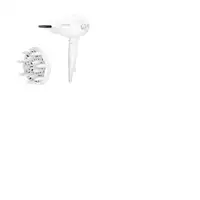 Secador de pelo blanco, 1800W, Volumizer Híbrido CV6130 ROWENTA Secador de pelo blanco, 1800W, Volumizer Híbrido CV6130 ROWENTA