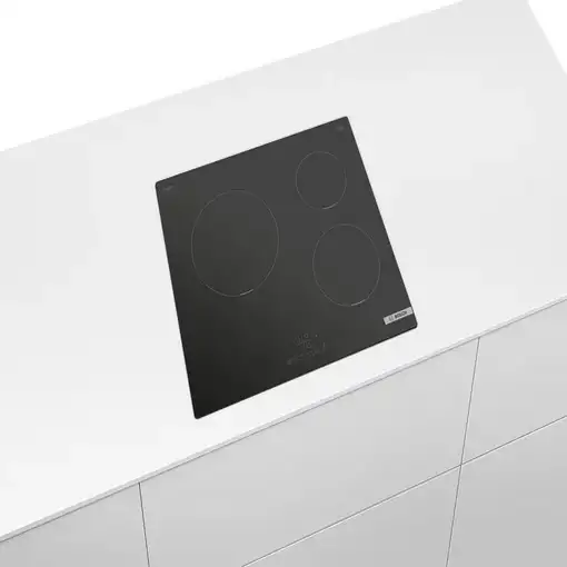 Bosch Serie 4 PUC611BB5E hobs Negro Integrado 60 cm Con placa de inducción 3 zona(