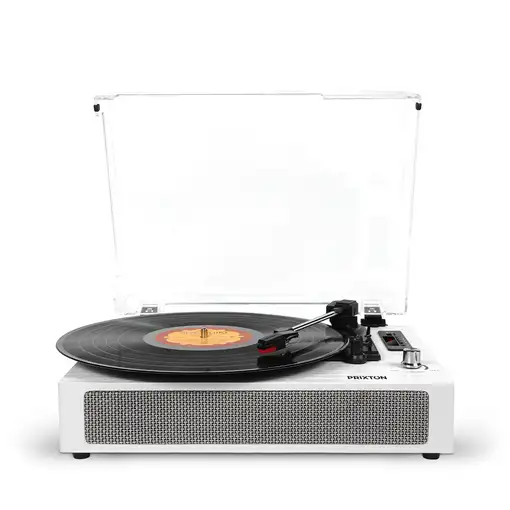 Tocadiscos Bluetooth Studio Deluxe PRIXTON Reproductor y Convertidor de Vinilos
