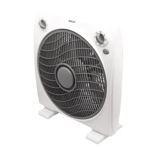 Sogo VEN-SS-21120 ventilador Gris, Blanco