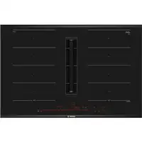 Bosch Serie 8 PXX875D67E hobs Negro Integrado 80 cm Con placa de inducción 4 zona(