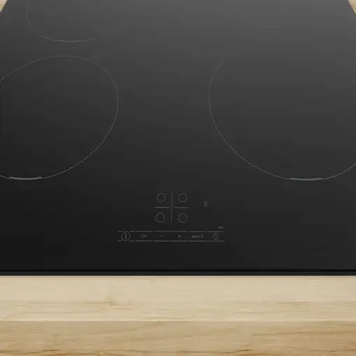 Bosch Serie 4 PUE611BB5E hobs Negro Integrado 60 cm Con placa de inducción 4 zona(