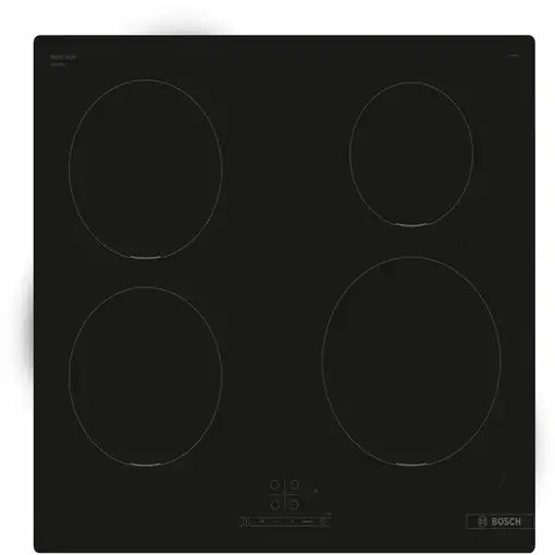 Bosch Serie 4 PUE611BB5E hobs Negro Integrado 60 cm Con placa de inducción 4 zona(