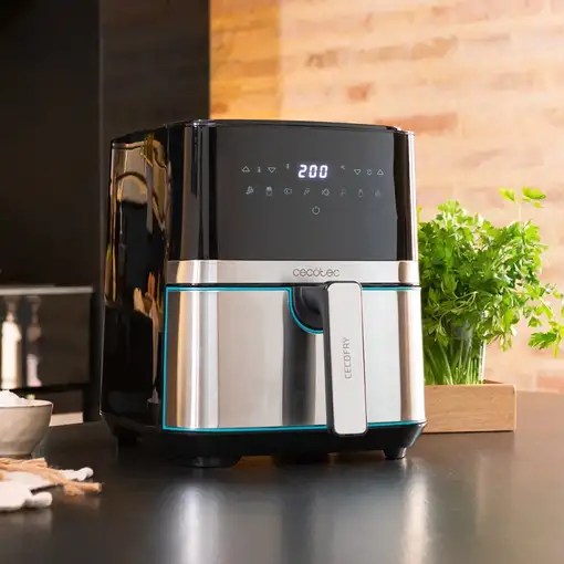 Cecotec Freidora sin aceite Cecofry Full Inox 5500 Pro