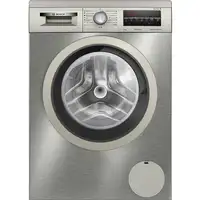 Lavadora acero inoxidable 8 kg, 1400 rpm, Serie 6 WUU28T8XES BOSCH