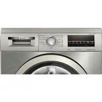 Lavadora acero inoxidable 8 kg, 1400 rpm, Serie 6 WUU28T8XES BOSCH
