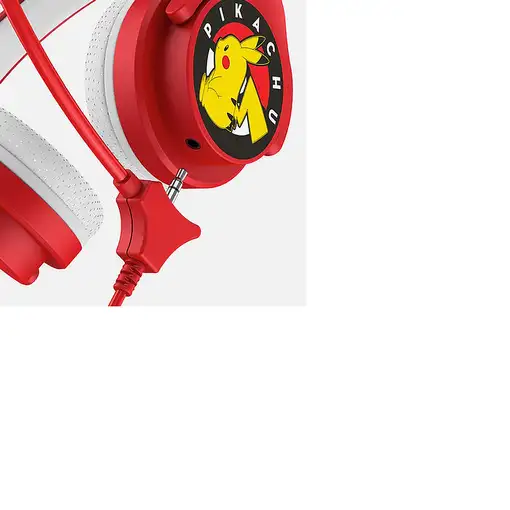 OTL Technologies Pokémon Pikachu Auriculares Alámbrico Diadema Juego Rojo, Blanco
