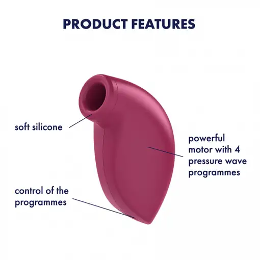 Satisfyer One Night Stand Vibrador de mariposa Ambidextro