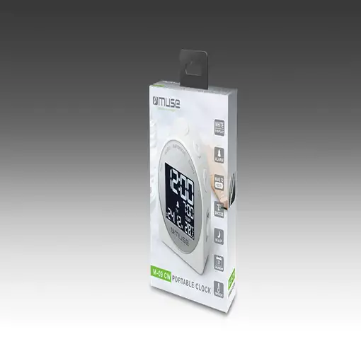 Muse M-09CW despertador Reloj despertador digital Blanco