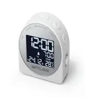 Muse M-09CW despertador Reloj despertador digital Blanco