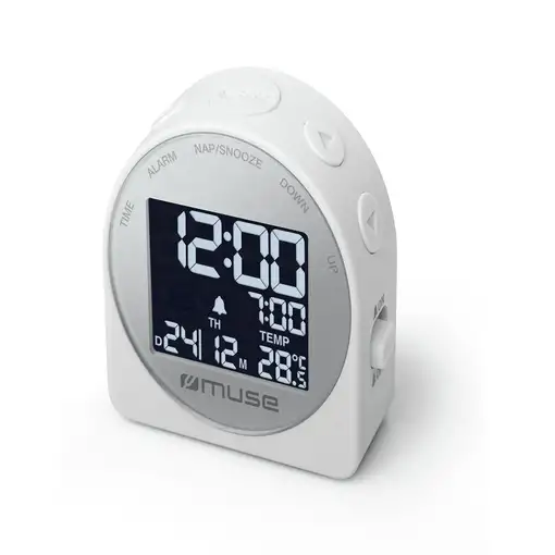 Muse M-09CW despertador Reloj despertador digital Blanco